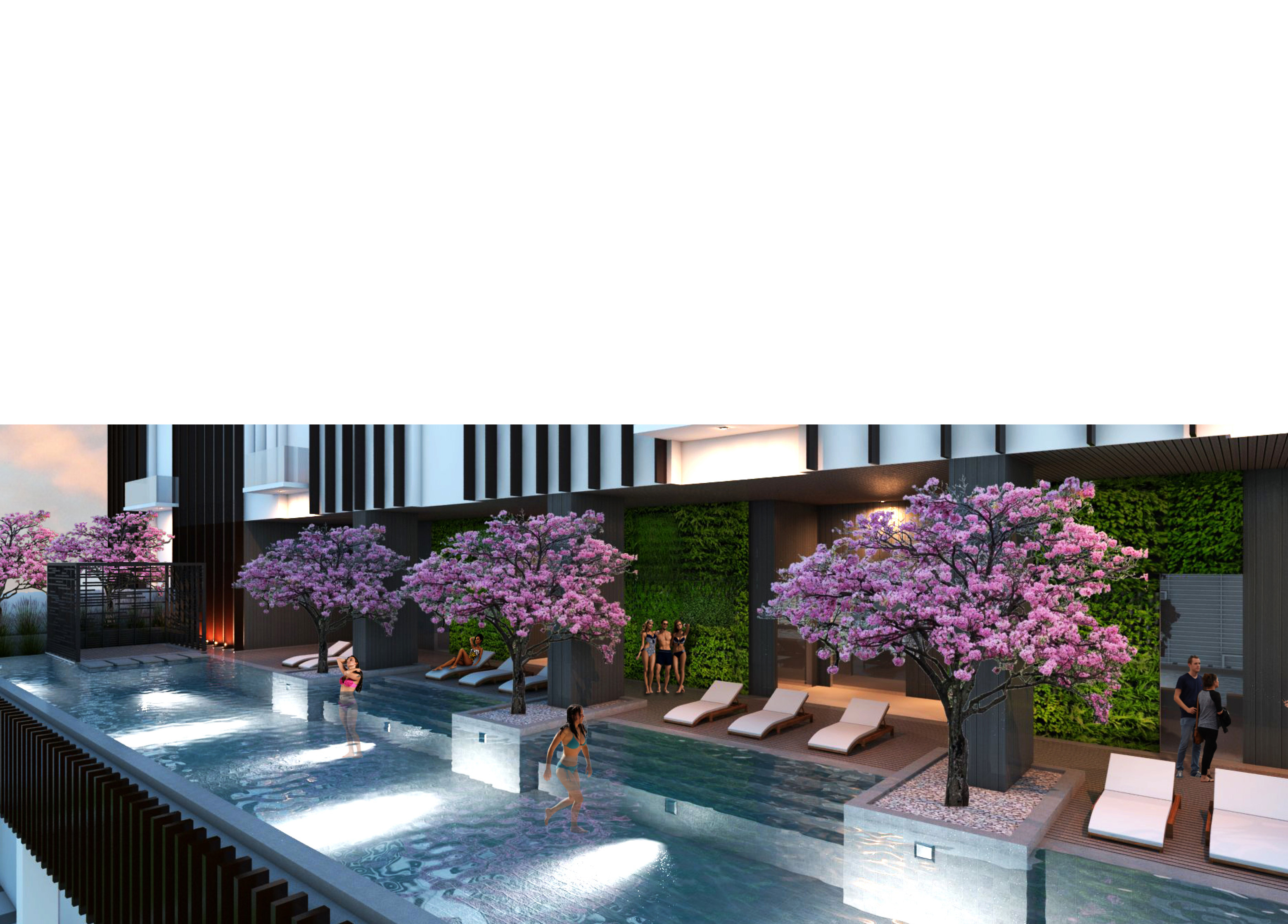 Pool terrace - concept design study
